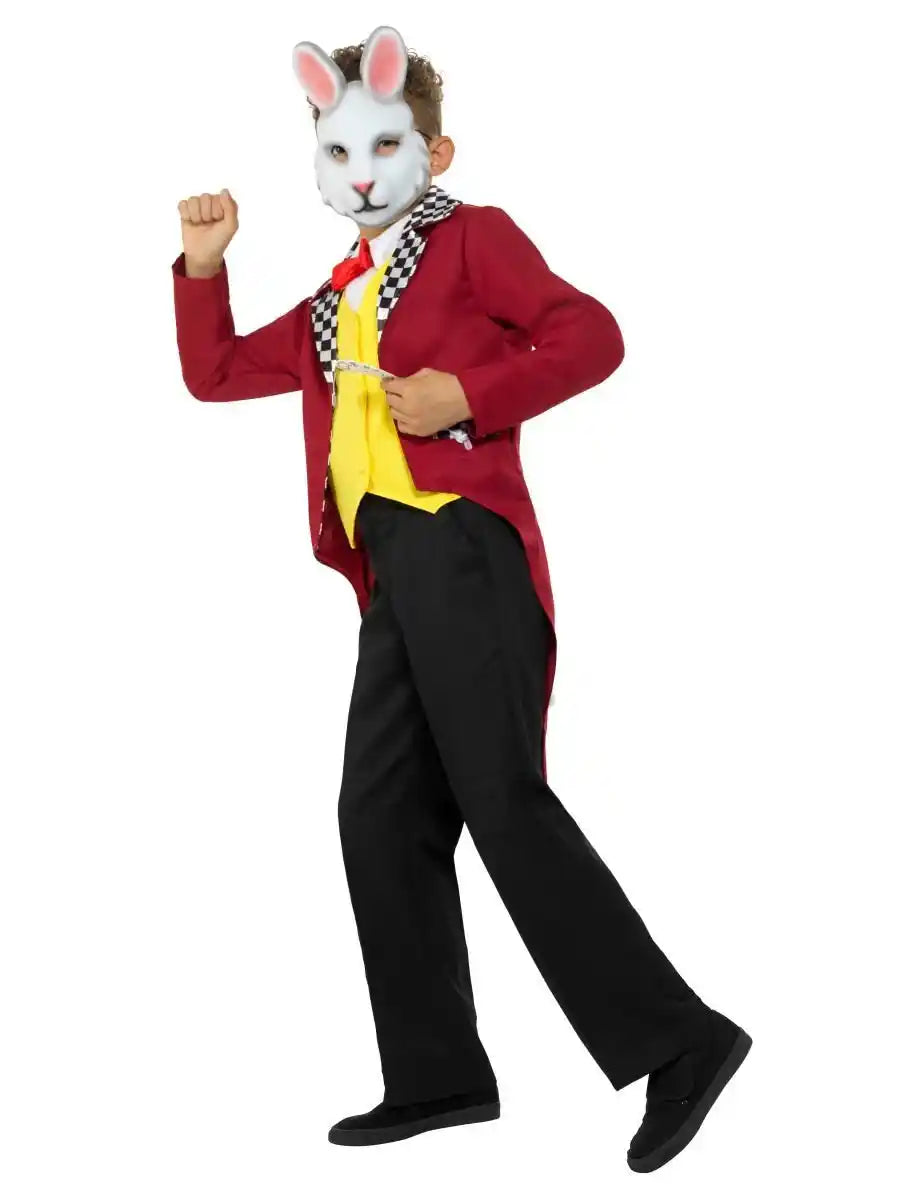 Mr White Rabbit Costume with Jacket