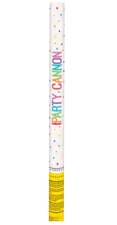 Colourful Tissue Paper Confetti Party Cannon 80cm