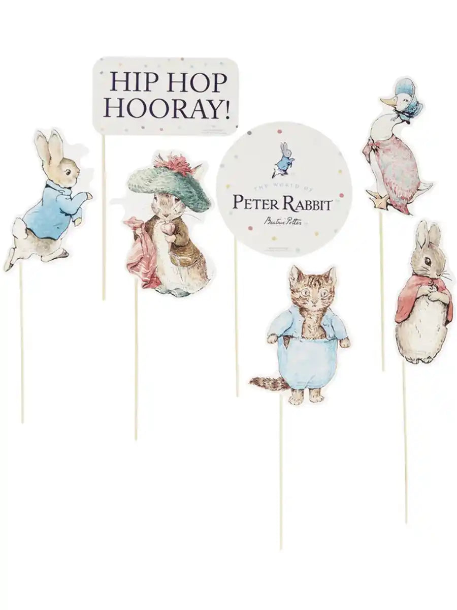 Peter Rabbit Classic Tableware Party Photo Props 7pk