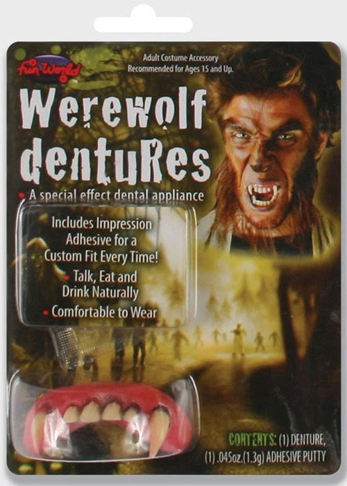 Fun World® Deluxe Werewolf Teeth