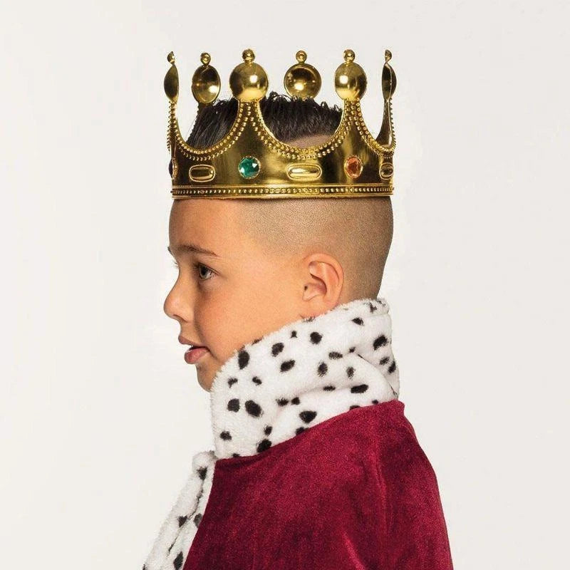 Children's Gold Crown with Jewels