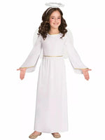 White Nativity Angel Dress & Wings