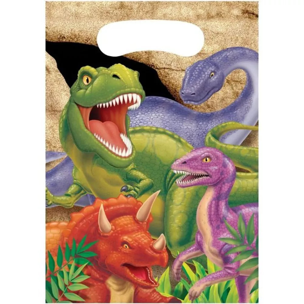 Dino Blast Dinosaur Party Loot Bags - 8pk