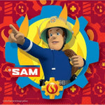 Fireman Sam Paper Party Napkins - 20pk