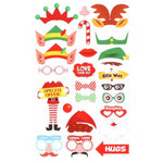 Elfie Selfie Photo Booth Props 25pc