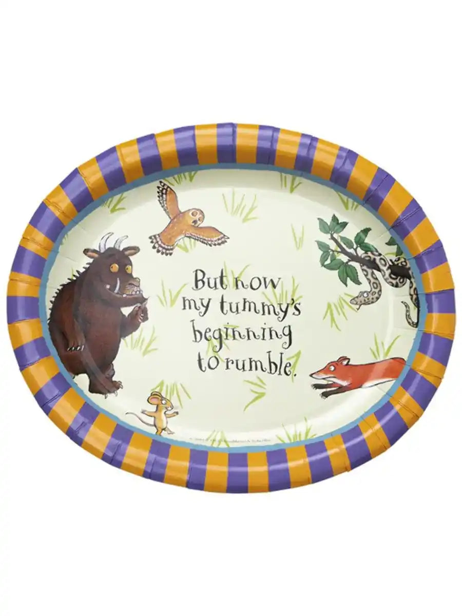 The Gruffalo Tableware Party Platters x4pk