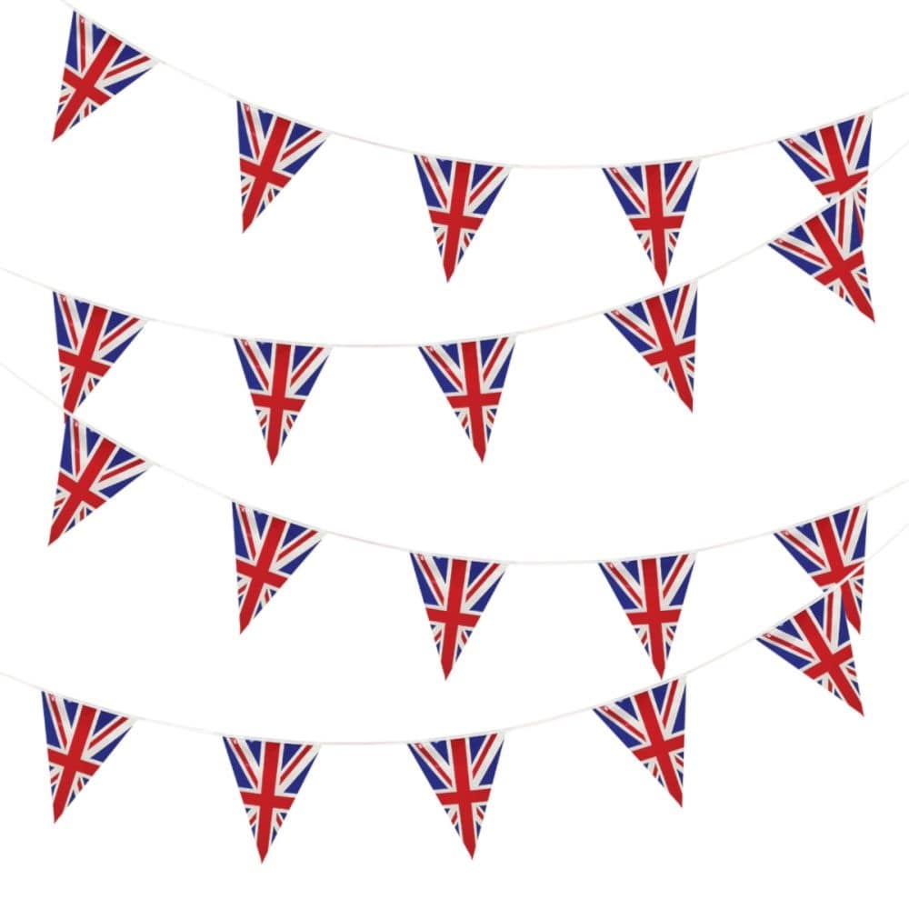 Union Jack Triangular 20 x Flag