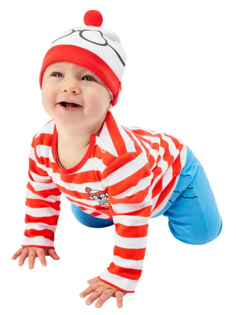 Where's Wally Baby Costume